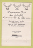 Matchbook Cover - Hotel Restaurant Panorama Nadrin Belgium 40 Strike