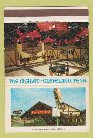 Matchbook Cover - The Chalet Cleveland TN 40 Strike
