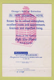 Matchbook Cover - Park Dearborn Hotel Chicago IL 40 Strike