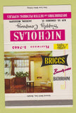 Matchbook Cover - Nicholas Supply Jackson MS Plumbing SAMPLE 40 Strike