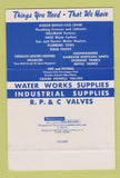 Matchbook Cover - Nicholas Supply Jackson MS Plumbing SAMPLE 40 Strike