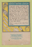Matchbook Cover - Max Gross Jewelry SAMPLE 40 Strike