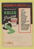 Matchbook Cover - Kelco Printing Inks St Louis MO SAMPLE 40 Strike