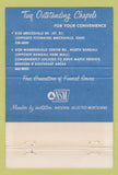 Matchbook Cover - Nosek Sons Funeral Home Brecksville OH 40 Strike