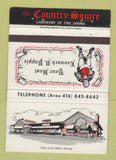 Matchbook Cover - The County Squire Oakville ON 40 Strike