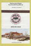 Matchbook Cover - Old Oyster Factory Hilton Head Island SC 40 Strike