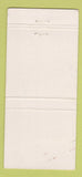 Matchbook Cover - Fazzino's Cocktail Lounge Kansas City MO MISCUT 30 Strike