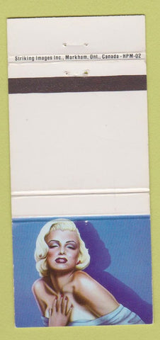 Matchbook Cover - Marilyn Monroe girlie 30 Strike