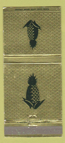 Matchbook Cover - Dole Pineapple 30 Strike