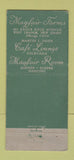 Matchbook Cover - Mayfair Farms West Orange NJ WORN 30 Stick