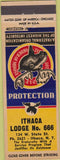Matchbook Cover - Matchbook Cover Moose Lodge Ithaca NY