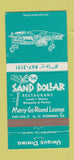Matchbook Cover - Sand Dollar Restaurant St Petersburg FL WEAR 30 Strike