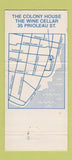Matchbook Cover - Colony House Charleston SC WEAR 30 Strike