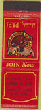 Matchbook Cover - Matchbook Cover Moose Lodge Niagara Falls NY