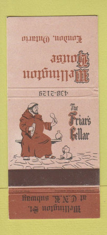 Matchbook Cover - Wellington House London ON 30 Strike