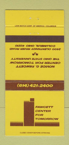 Matchbook Cover - Fawcett Center Ohio State University Columbus OH 30 Strike