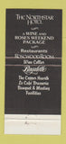 Matchbook Cover - Northstar Hotel Minneapolis MN 30 Strike