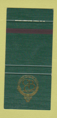 Matchbook Cover - Country Club of Boyne MI SAMPLE 30 Strike