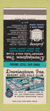 Matchbook Cover - Downingtown Inn Resort PA WEAR 30 Strike