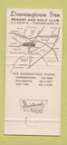 Matchbook Cover - Downingtown Inn Resort PA WEAR 30 Strike