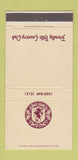 Matchbook Cover - Friendly Hills Country Club 30 Strike