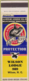 Matchbook Cover - Matchbook Cover Moose Lodge Wilson NC