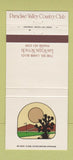 Matchbook Cover - Paradise Valley Country Club Las Vegas NV 30 Strike