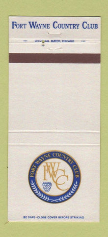 Matchbook Cover - Fort Wayne Country Club IN 30 Strike