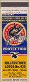 Matchbook Cover - Matchbook Cover Moose Lodge Millerstown PA