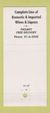 Matchbook Cover - Pier Deck Bar Restaurant Miami Beach FL 21 Strike Feature