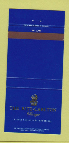 Matchbook Cover - Ritz Carlton Hotel Chicago IL 30 Strike