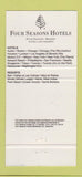Matchbook Cover - Ritz Carlton Hotel Chicago IL 30 Strike
