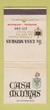 Matchbook Cover - Casa Munras Monterey CA WEAR 30 Strike