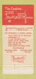 Matchbook Cover - Westerner Motor Hotel Arcadia CA Route 66 30 Strike