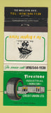 Matchbook Cover - Firestone Credit Union Hamilton ON #2 GREEN 30 Strike