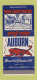 Matchbook Cover - Auburn University Auburn AL War Eagle Book Store 30 Strike
