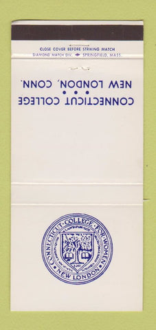 Matchbook Cover - Connecticut College New London CT 30 Strike