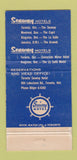 Matchbook Cover - La Salle Motel Kingston ON 30 Strike