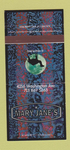 Matchbook Cover - Camel Cigarettes Mary Jane's  30 Strike