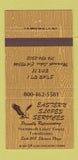 Matchbook Cover - Eastern Slope Services Mammoth Lakes CA 30 Strike