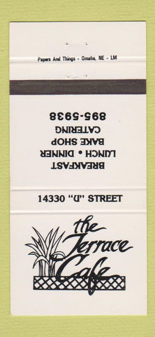 Matchbook Cover - The Terrace Cafe Lincoln? NE 30 Strike