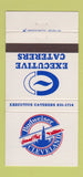 Matchbook Cover - Budweiser Cleveland Executive Catering OH 30 Strike