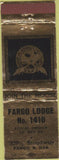 Matchbook Cover - Matchbook Cover Moose Lodge Fargo ND