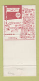 Matchbook Cover - Red Run Golf Club Royal Oak MI 30 Strike