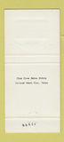 Matchbook Cover - Palma Ceia Golf Country Club 30 Strike