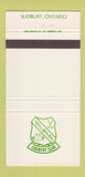 Matchbook Cover - Idylwylde Country Club Sudbury ON WEAR 30 Strike