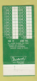 Matchbook Cover - Portland Golf Club Portland OR 30 Strike