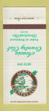 Matchbook Cover - Acacia Country Club Cleveland OH 30 Strike