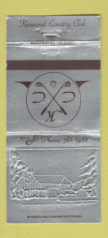 Matchbook Cover - Kenwood Country Club Cincinnati OH 30 Strike