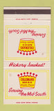 Matchbook Cover - Colemans BBQ Memphis TN WEAR 30 Strike
